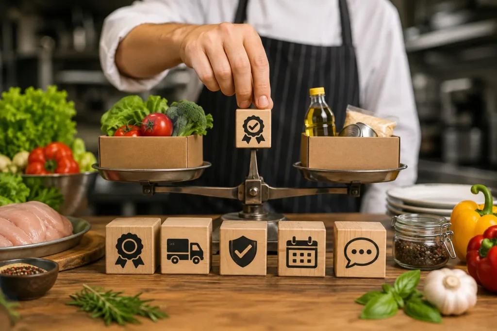 Balancing Quality in the Professional Kitchen