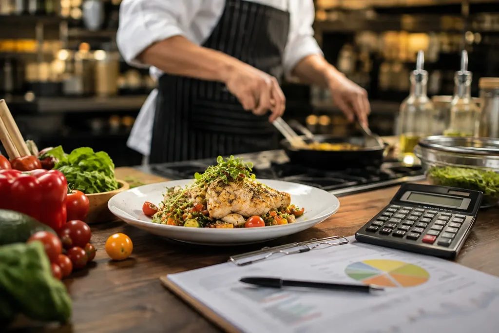 Chef’s Countertop Plating and Planning