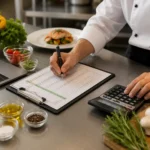 Chef’s Food Costing Workspace