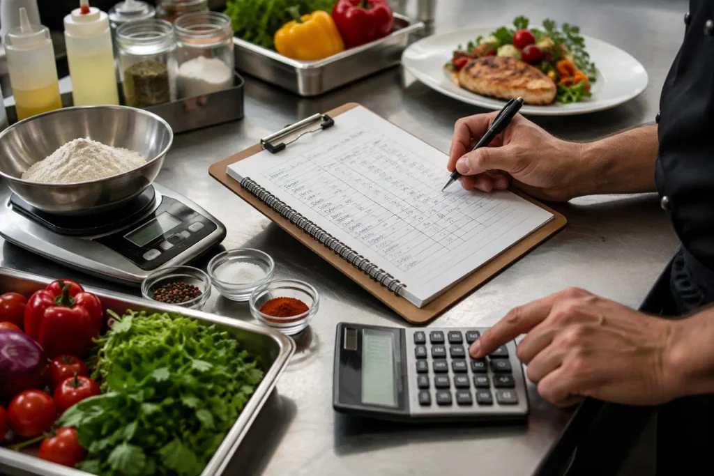 Chef’s Recipe Costing Workspace