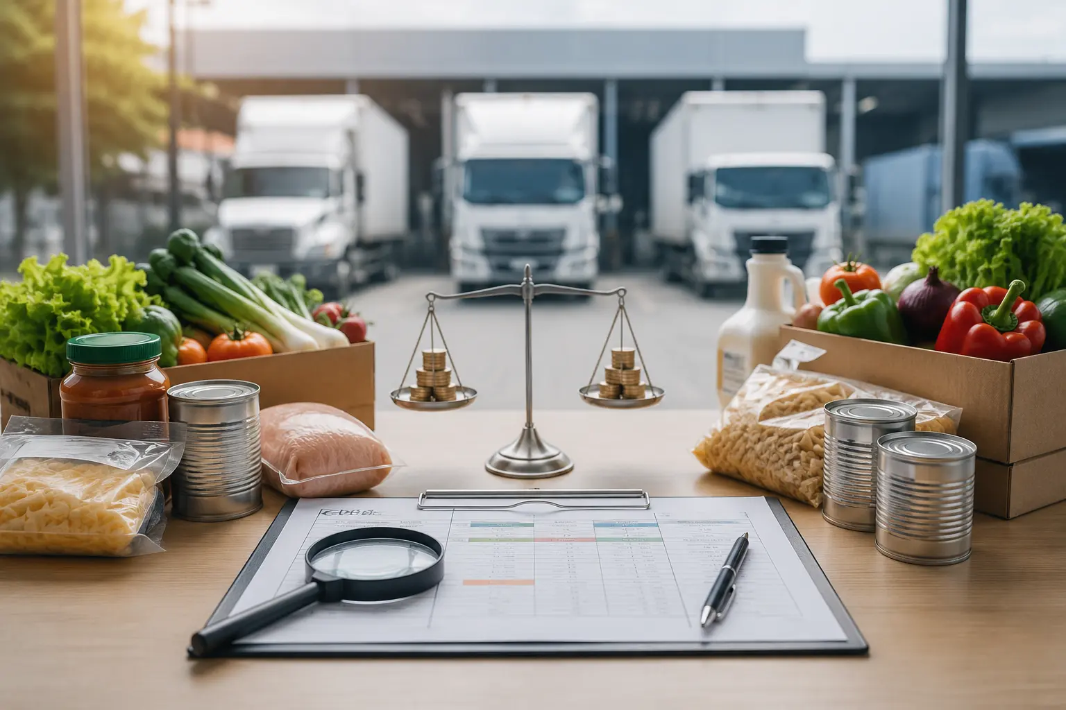 Food Supply Chain Comparison