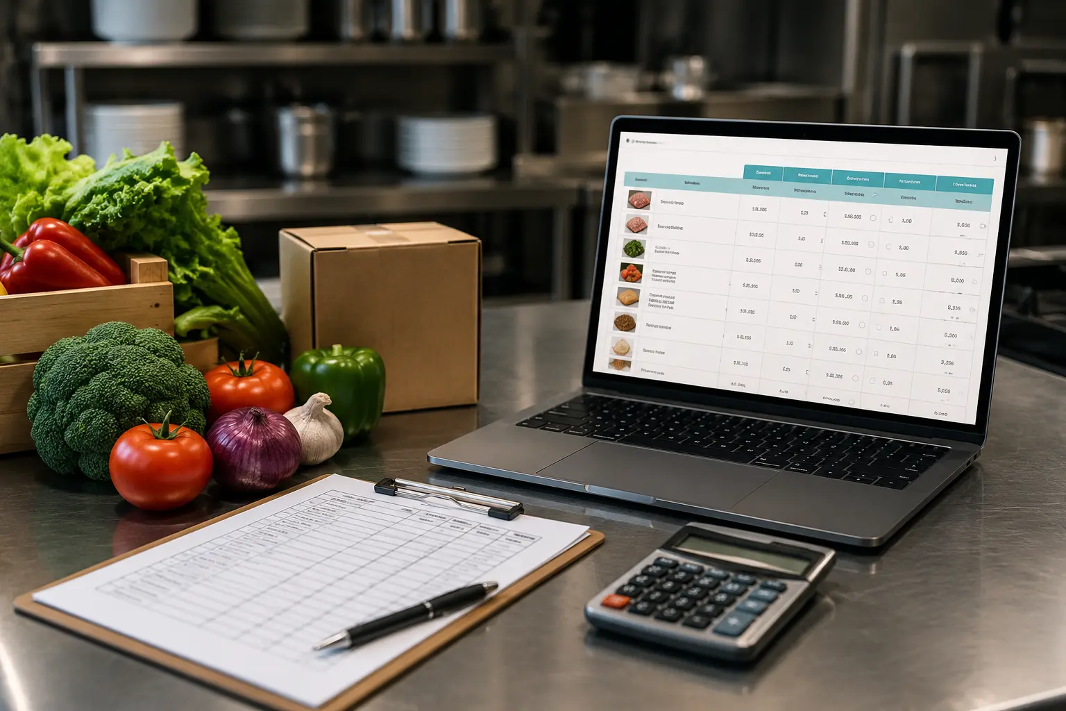 Fresh Produce and Kitchen Inventory Workflow