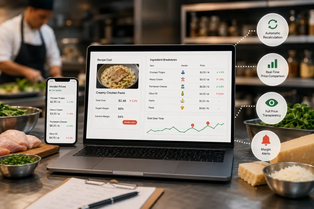 Real-Time-Restaurant-Cost-Dashboard