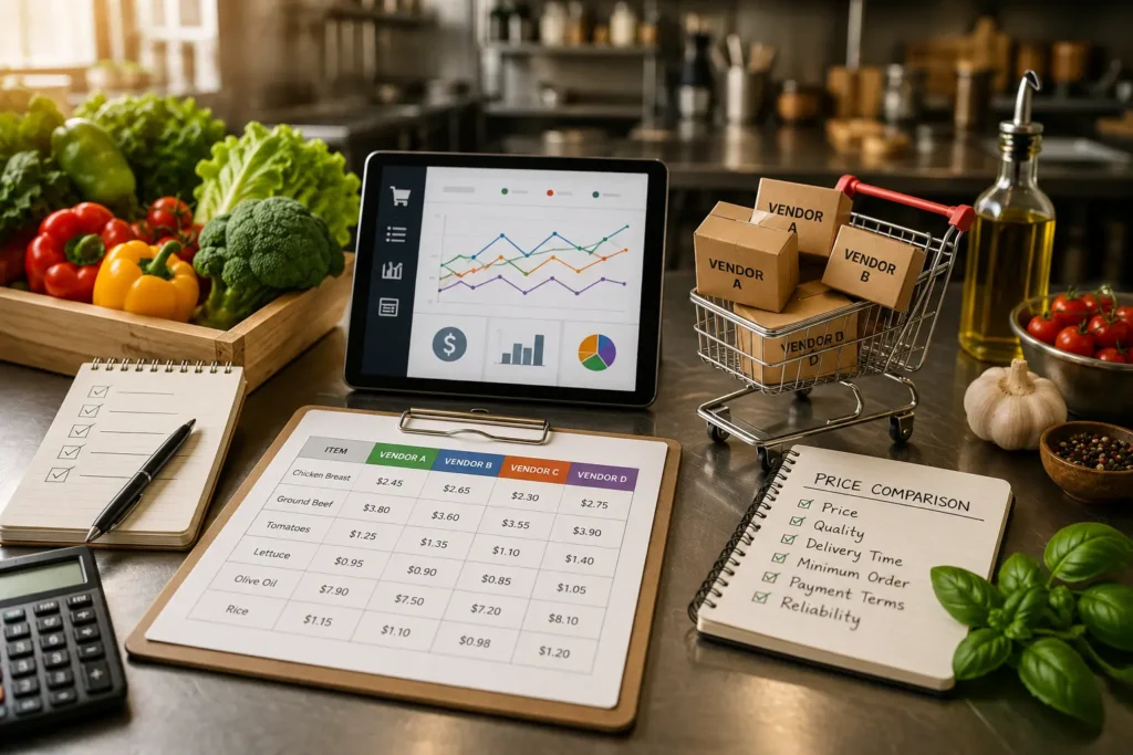 Tools and Methods for Comparing Prices Across Vendors