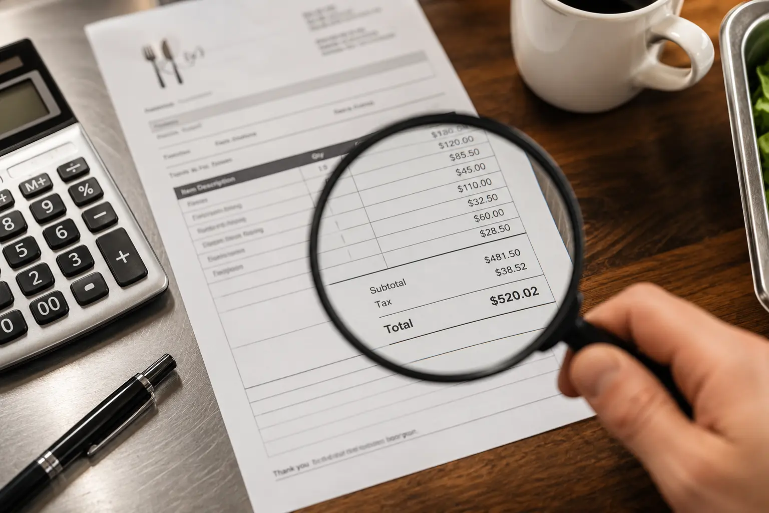 Inspecting the Invoice Totals
