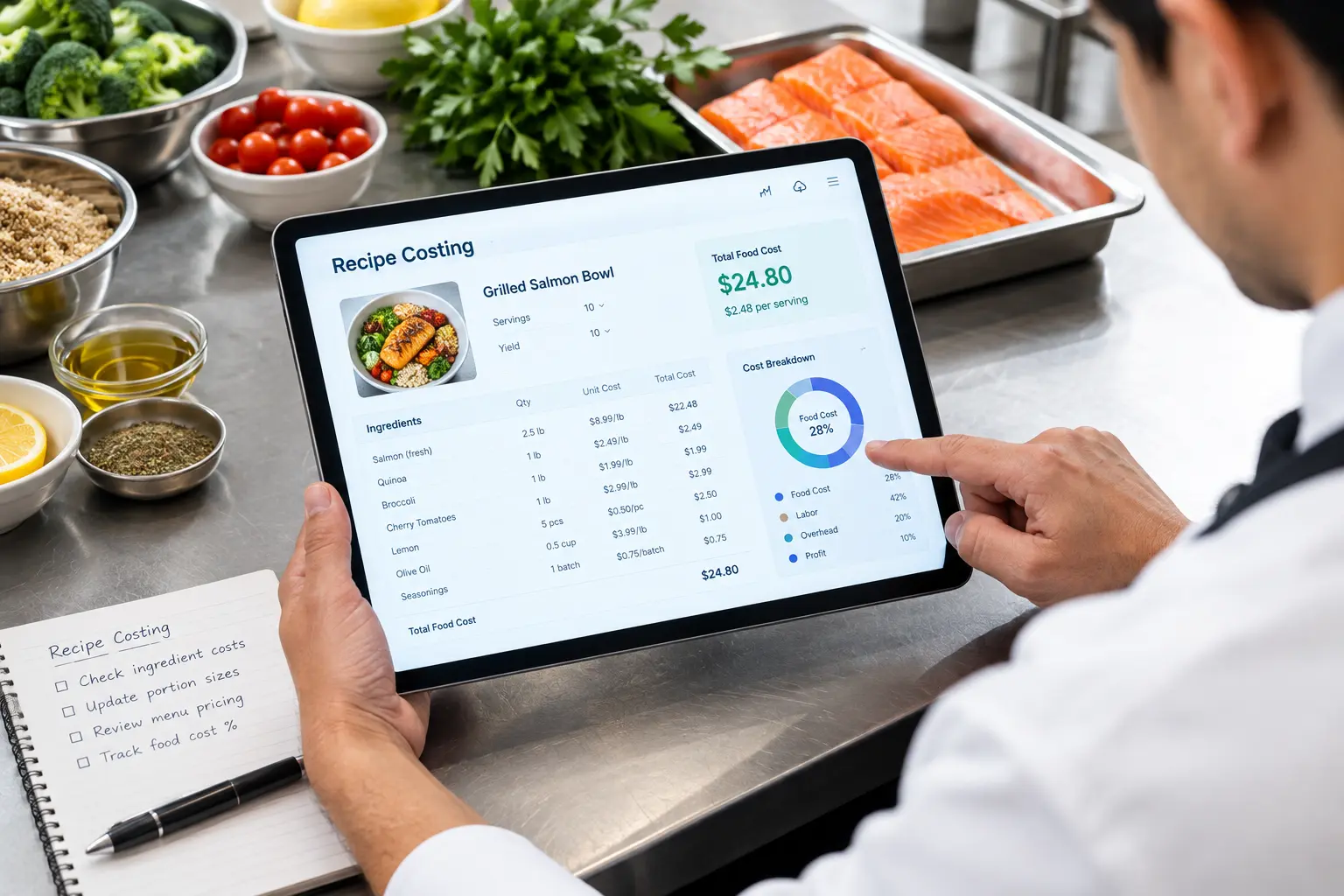 Recipe Costing in the Commercial Kitchen